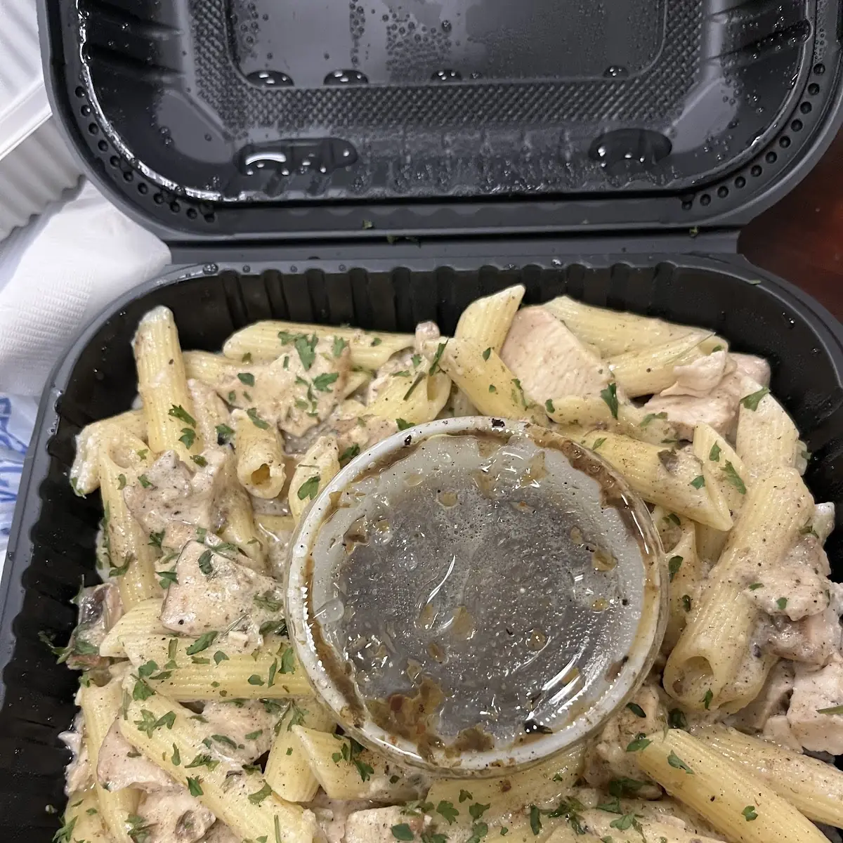 Jerk Chicken Alfredo Pasta