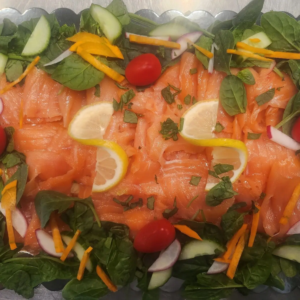Smoked Salmon Salad