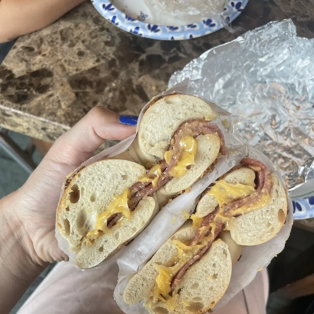 Taylor Ham&Cheese Bagel