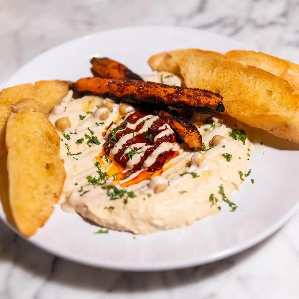 Hummus Plate VG