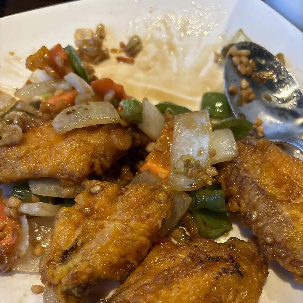 Dry Fried Chicken Wings