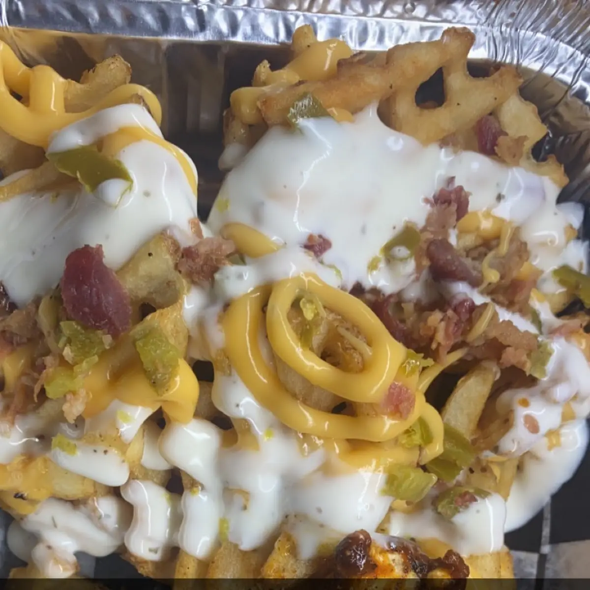 8 Wingz & Loaded Waffle Fries