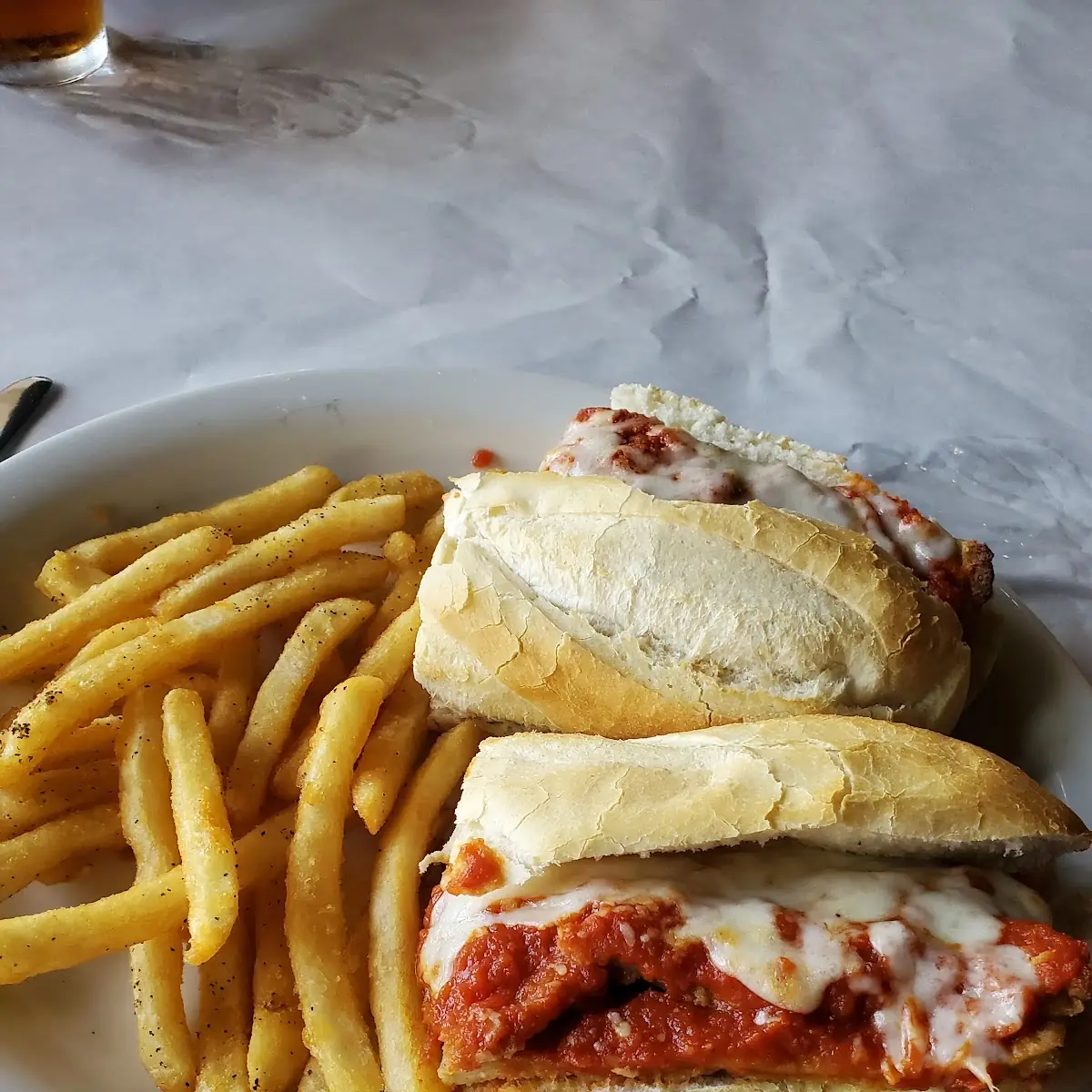 Eggplant Parmigiana Sub