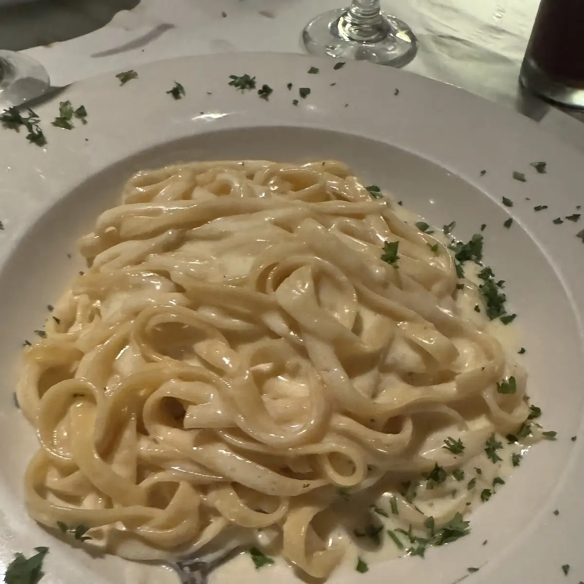 Fettuccine Alfredo