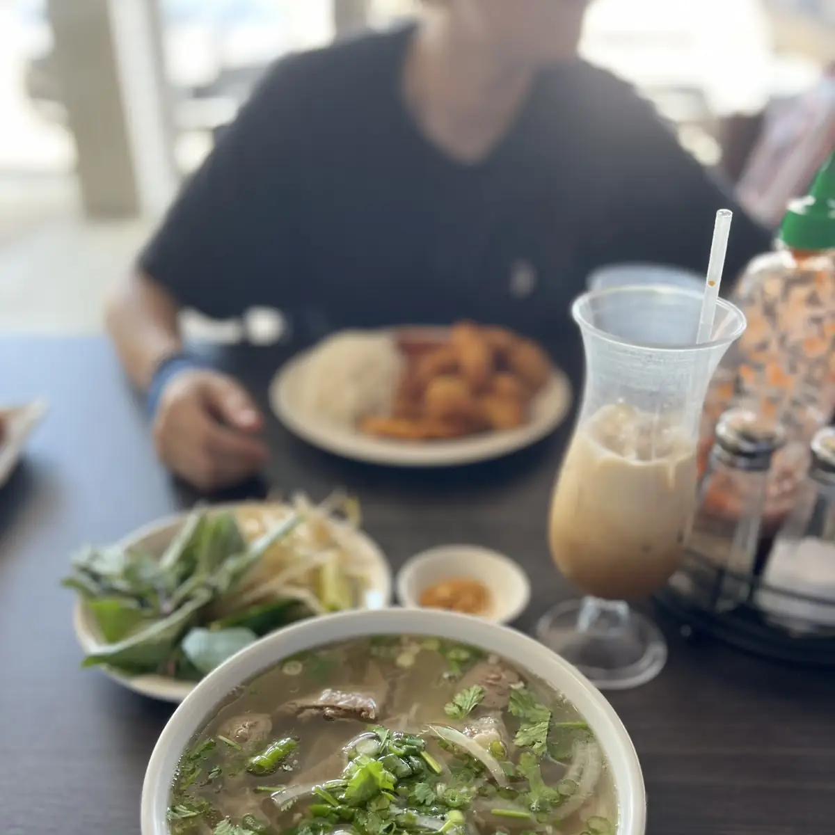 Beef Pho with Fresh Herbs