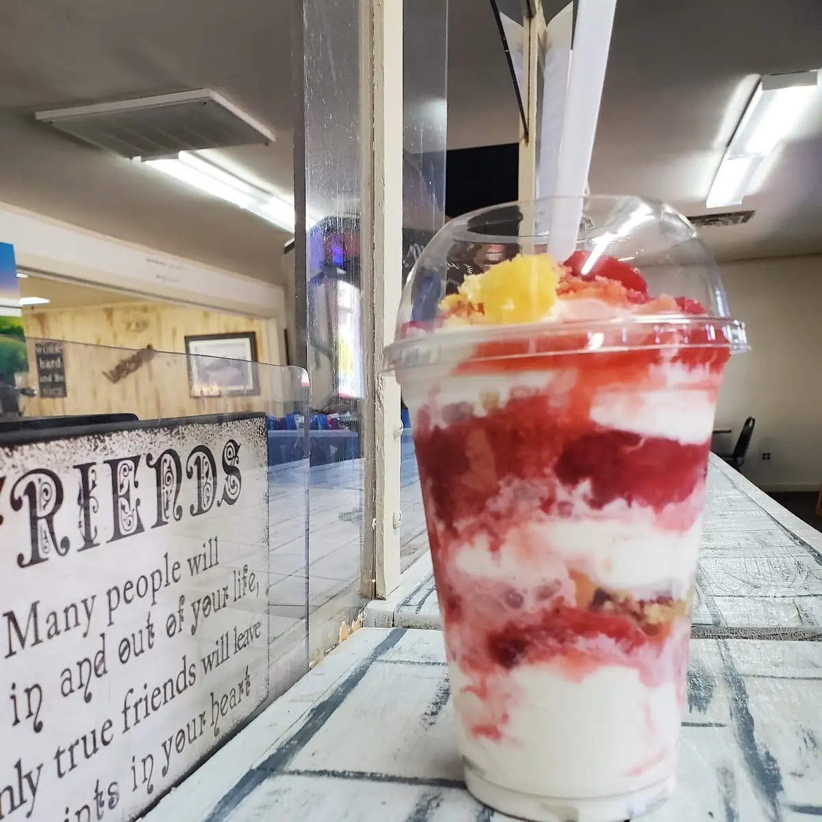 Strawberry Shortcake Sundae