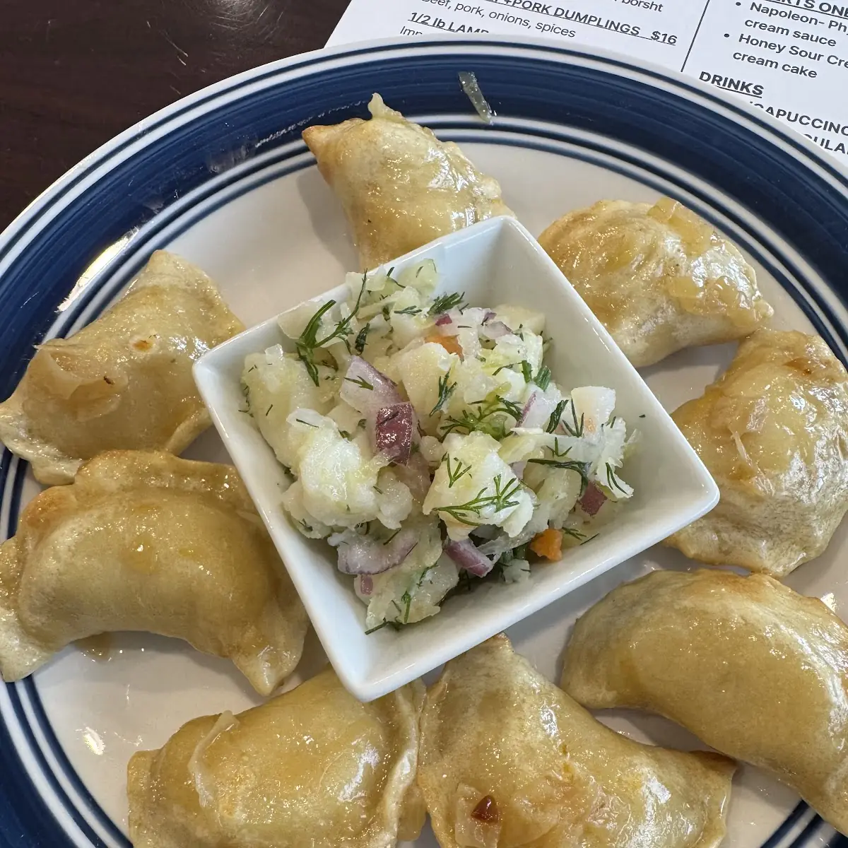 12 pc Potato+Onion handmade frozen pierogi