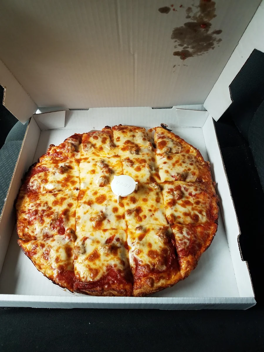 Pepperoni and Sausage Pizza