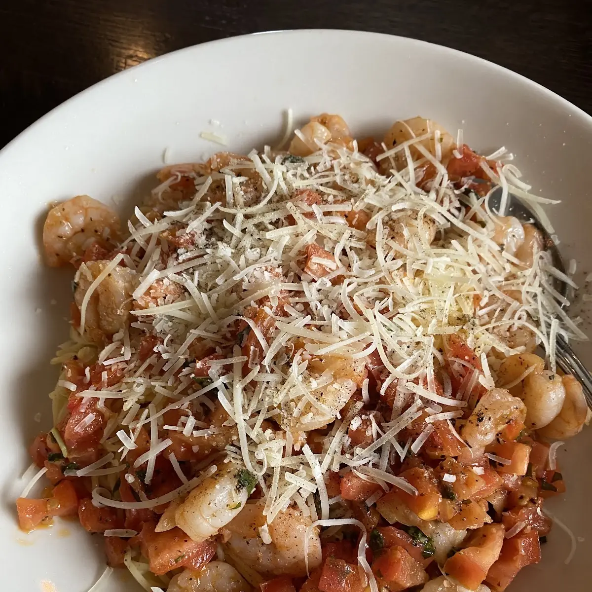 Sautéed Shrimp Pasta