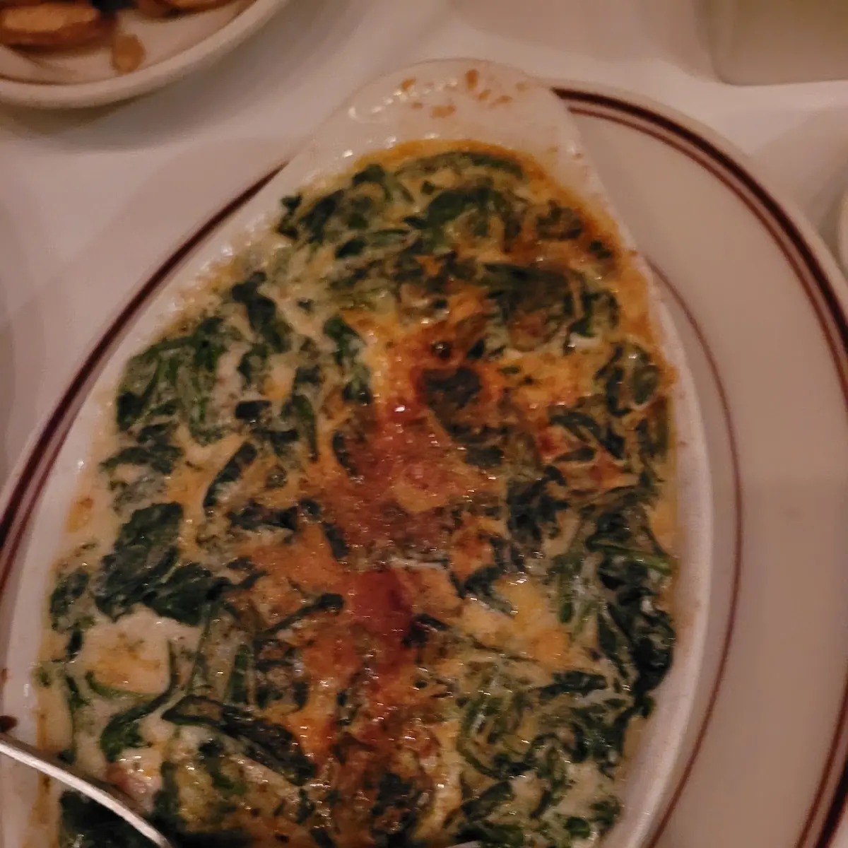 Creamed Spinach Side Dish