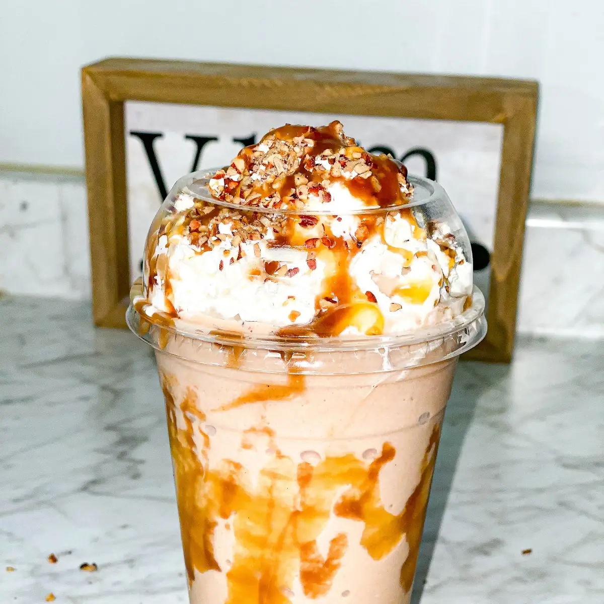 High Protein Iced Coffee Mocha