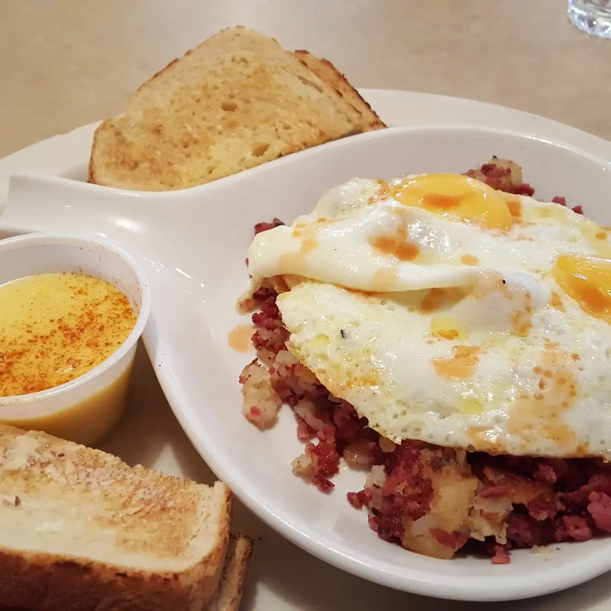 Corned Beef Hash & Eggs