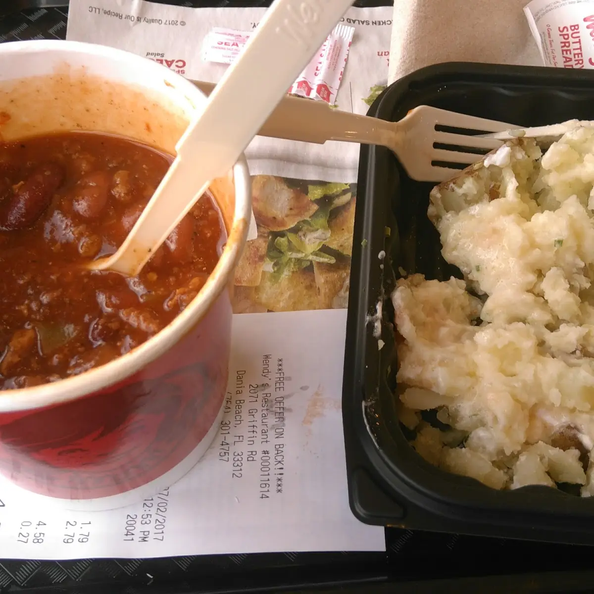 Beans and Mashed Potatoes