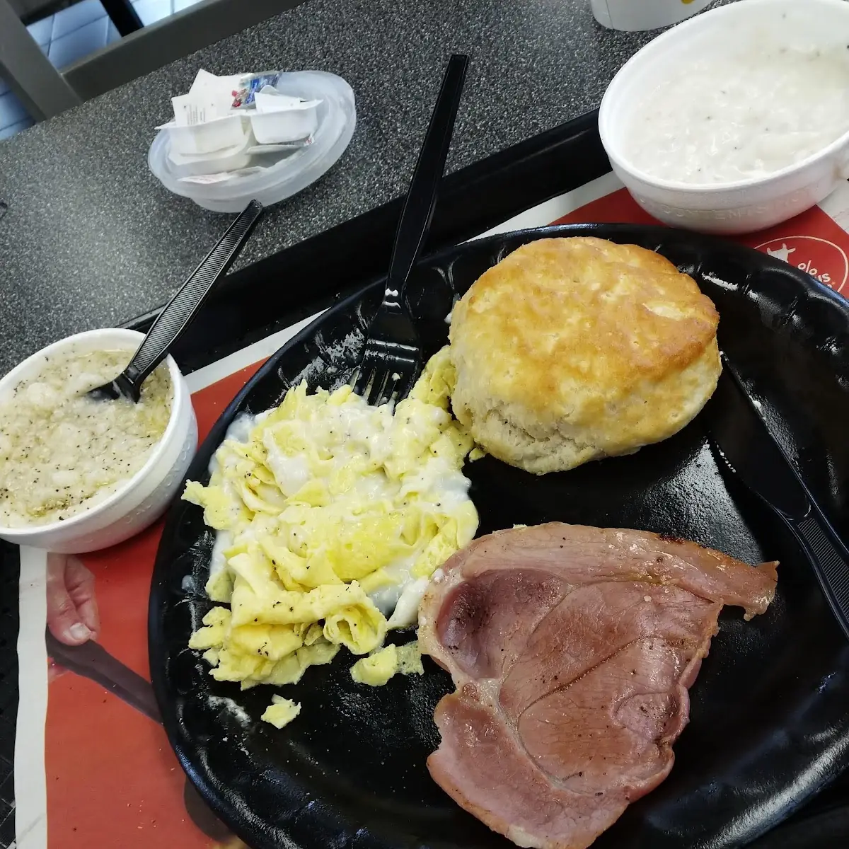 Breakfast Platter with Country Ham