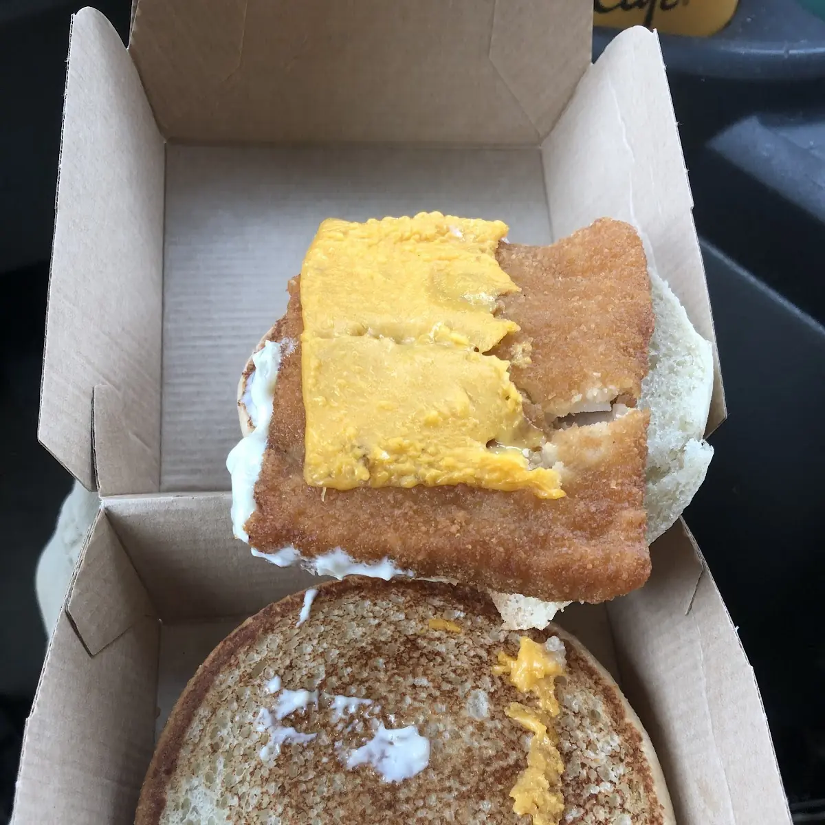 McDonalds Mystery Fish Sandwich