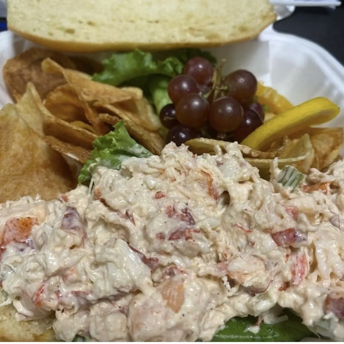 Chicken Salad with Grapes