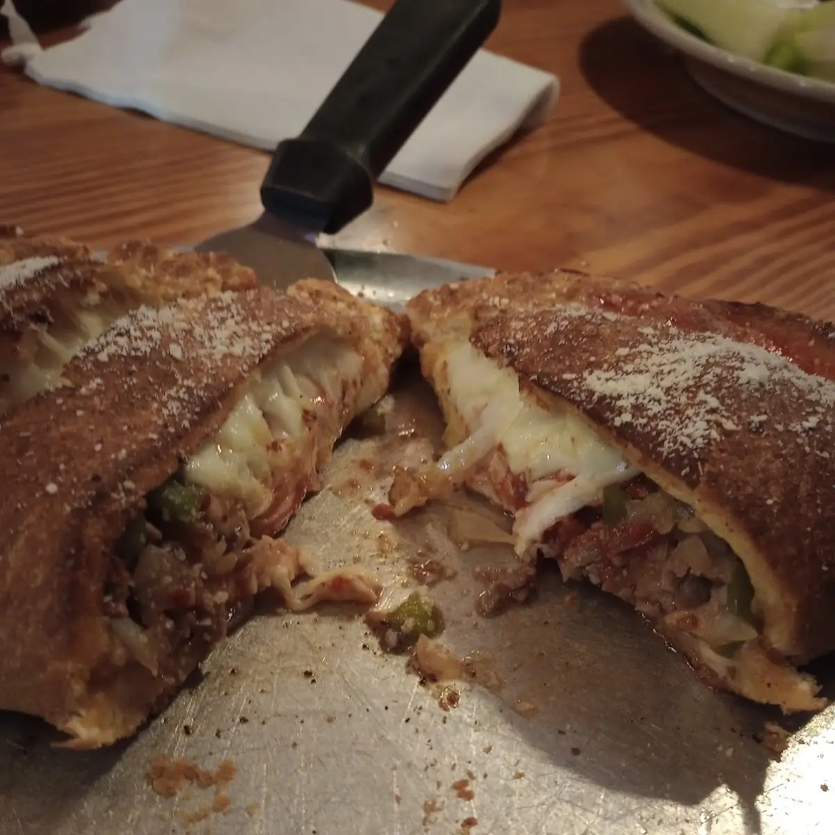 Philly Cheese Steak Calzone