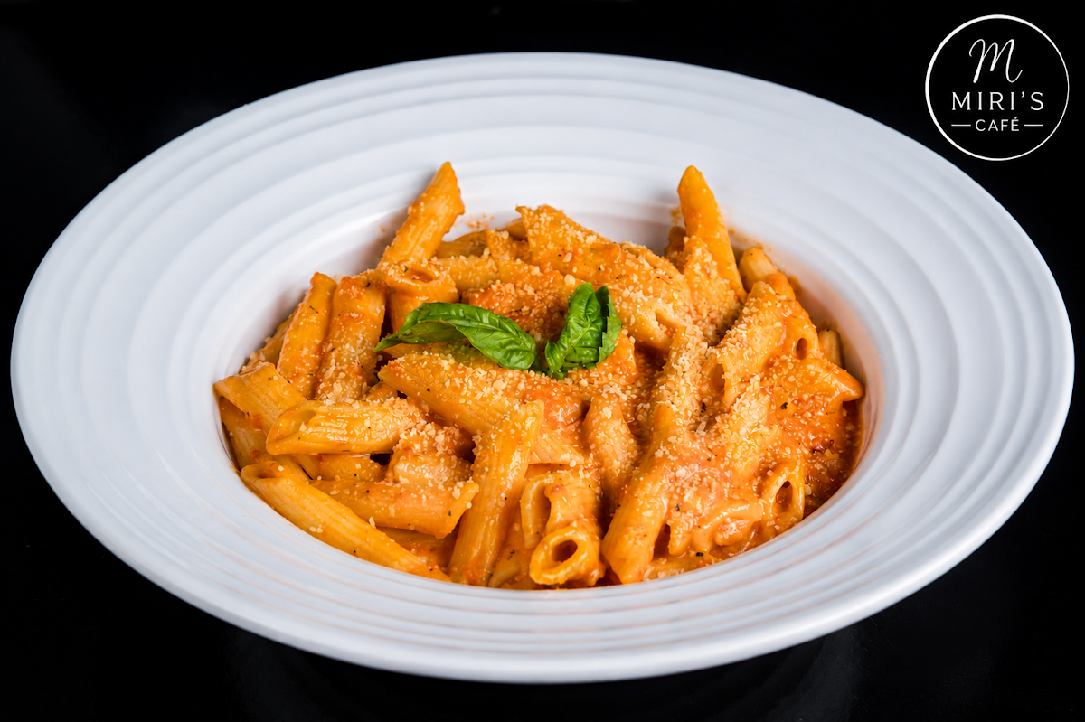 Penne Ala Vodka Kosher Restaurant Miami Beach