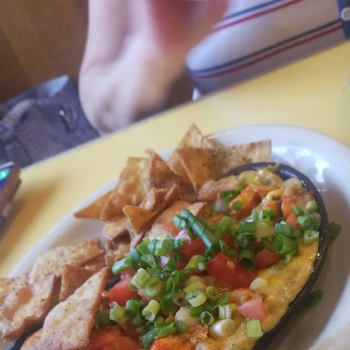 Shrimp Crawfish and Spinach Dip