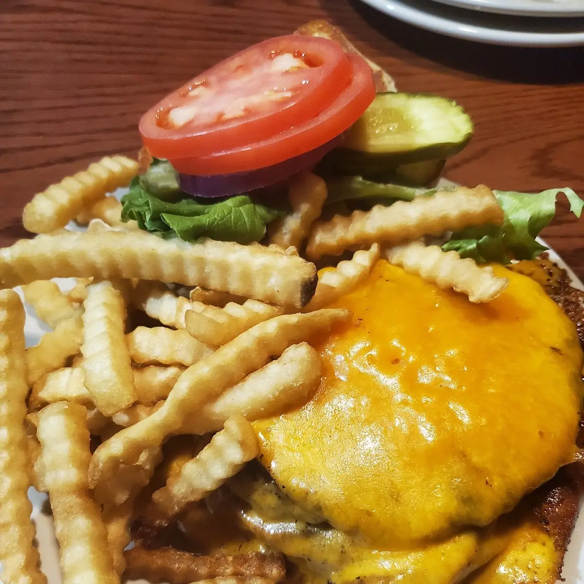 Over-The-Top Cheddar Burger