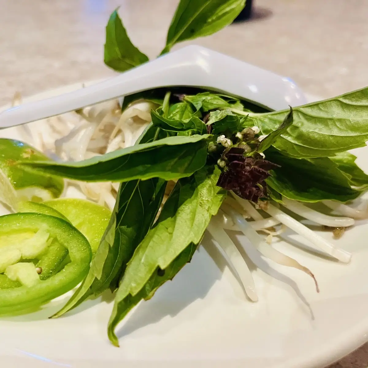 Chicken Pho Accoutrements