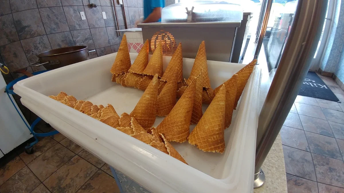 Freshly Made Waffle Cone