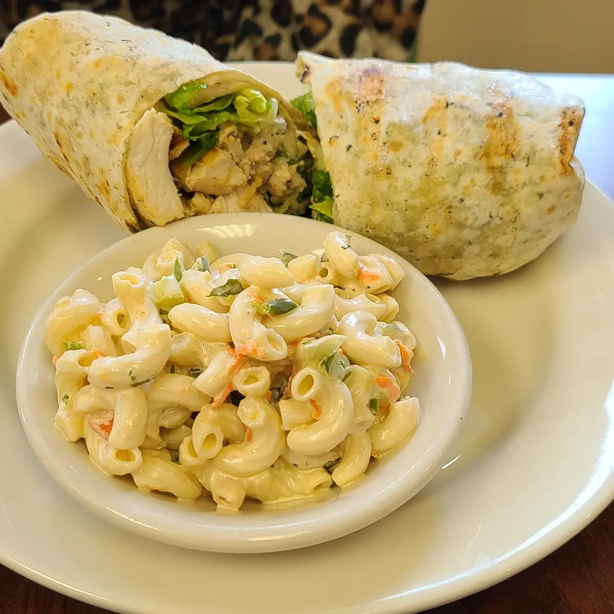 Scrambled Eggs Gyro & Feta Cheese Wrap