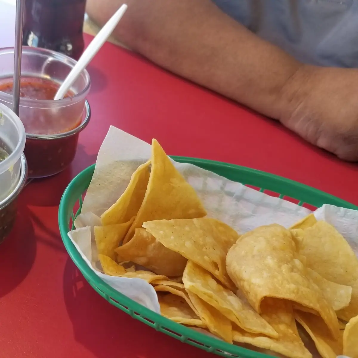Chips and Salsa Verde
