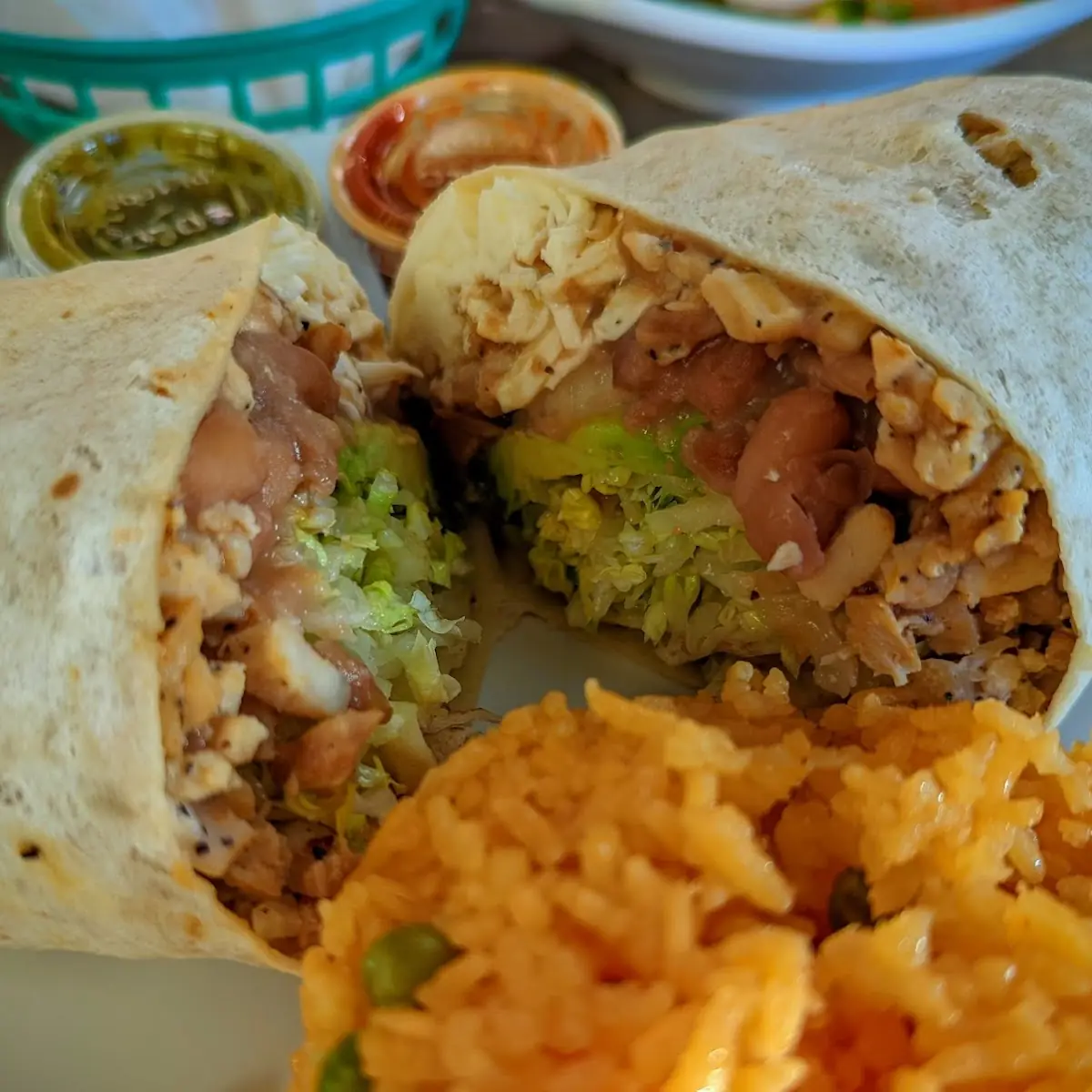 Grilled Chicken Burrito