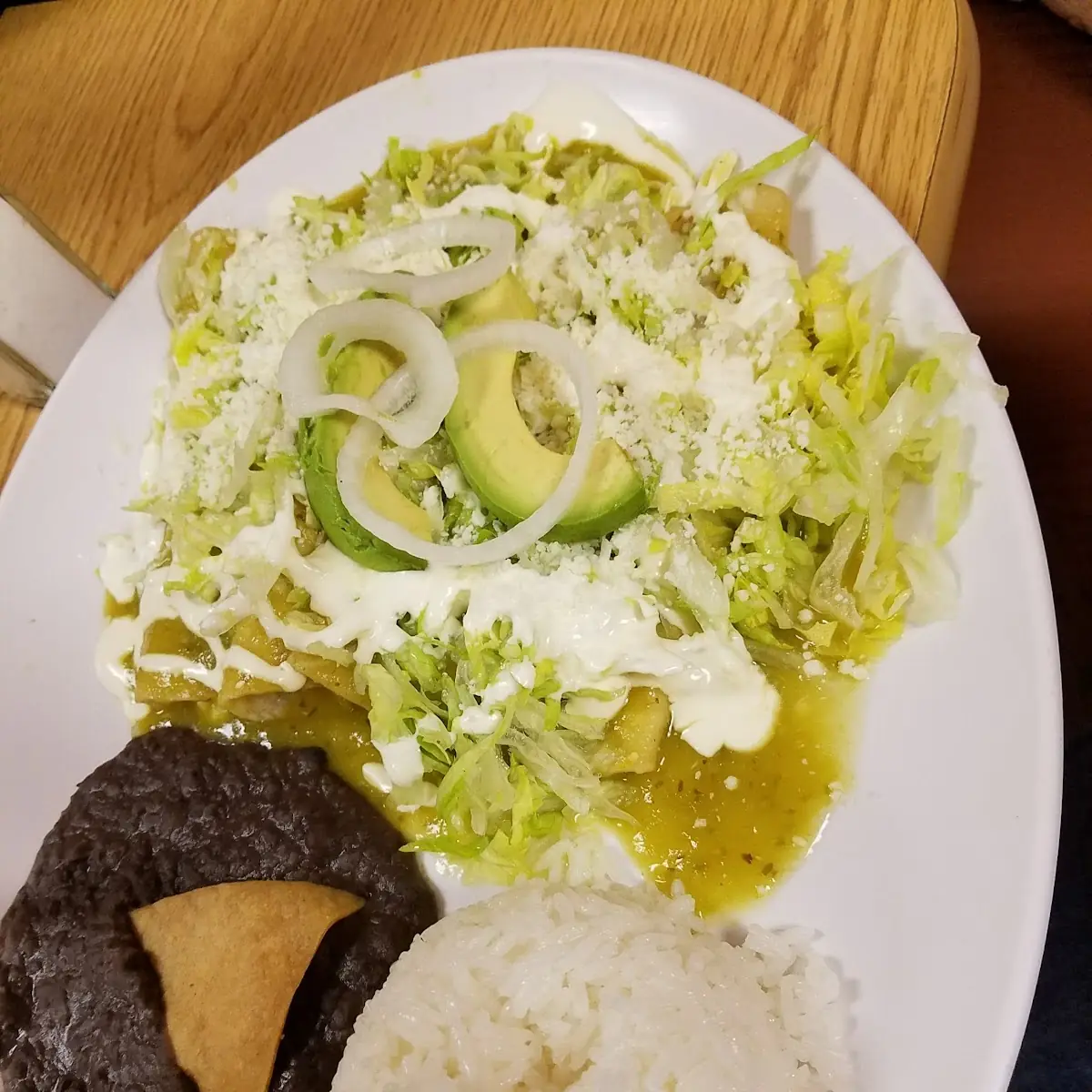 Enchiladas Verdes
