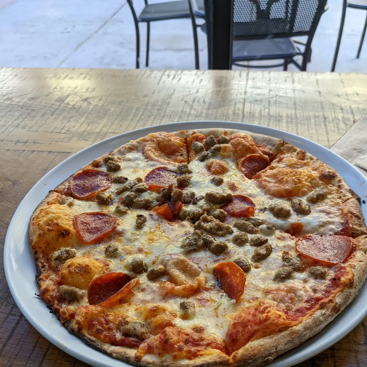 Pepperoni and Ground Beef