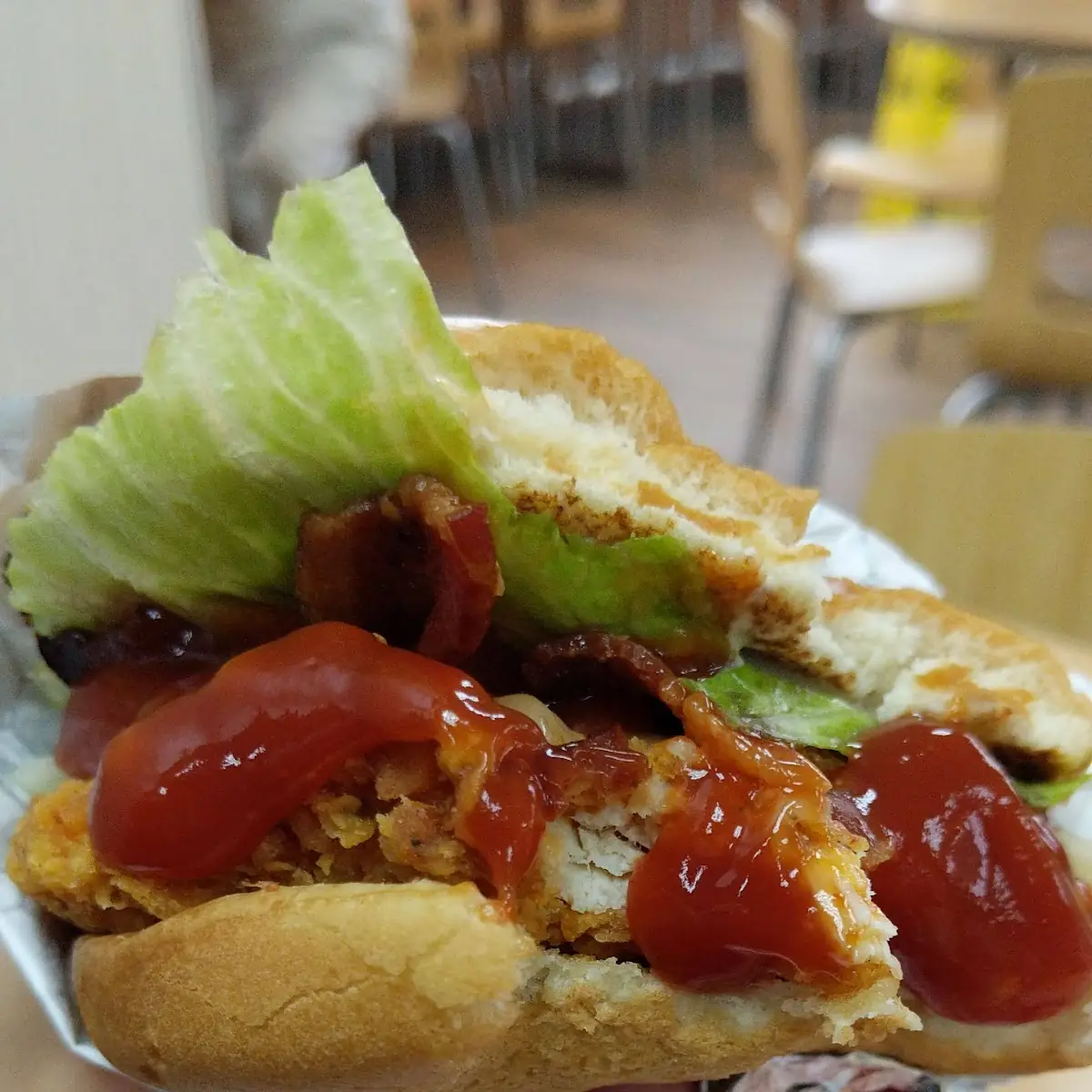 Spicy Chicken Burger
