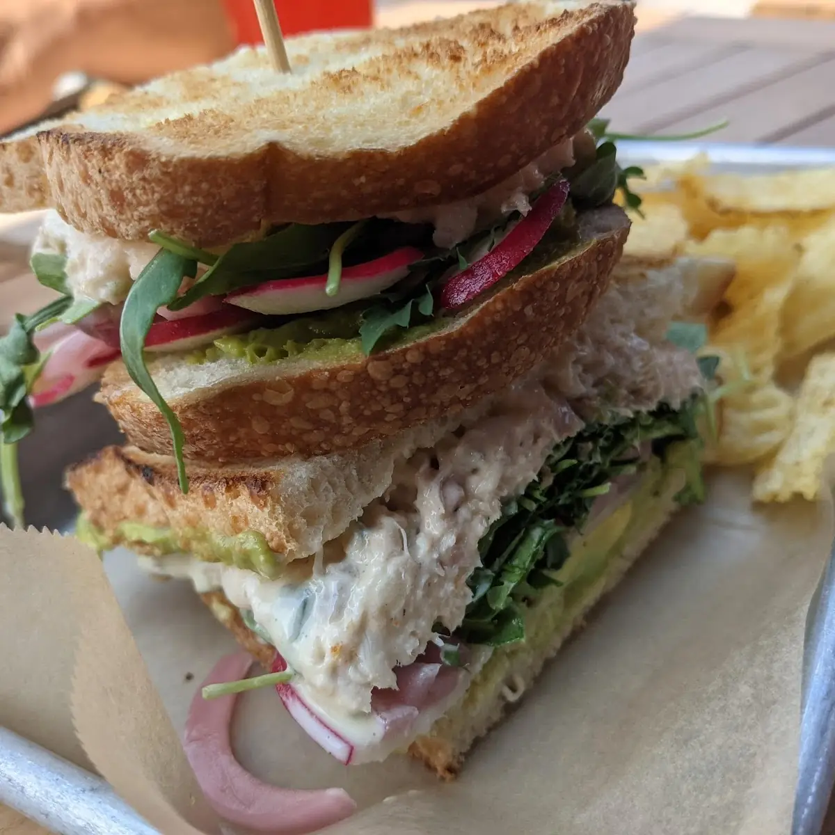 Smoked Fish Sandwich