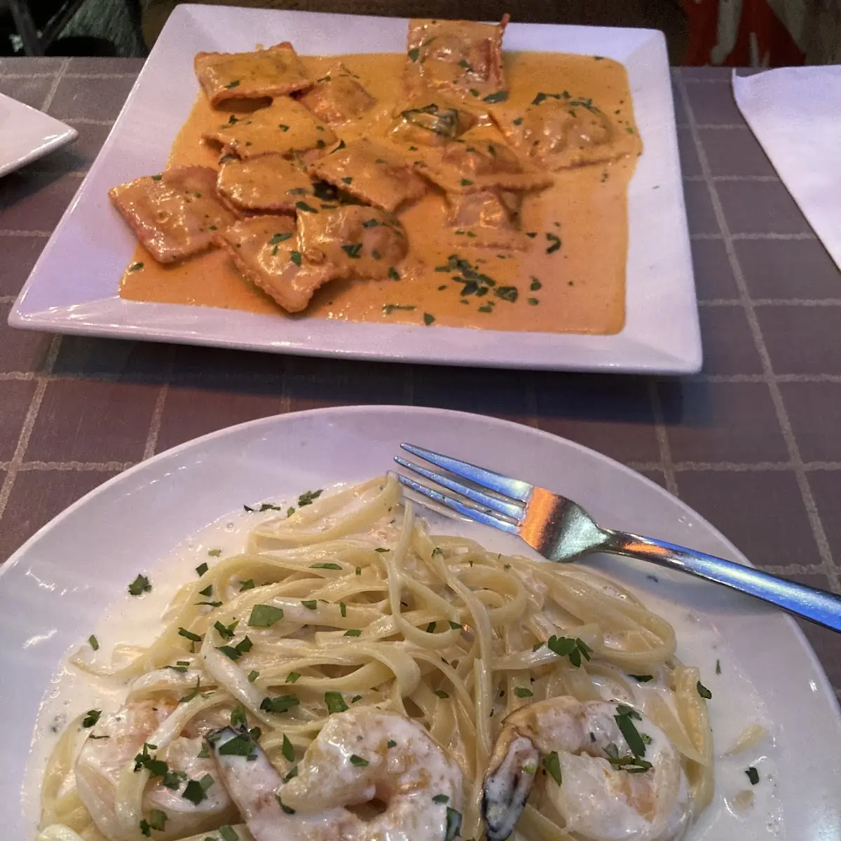 Shrimp Alfredo