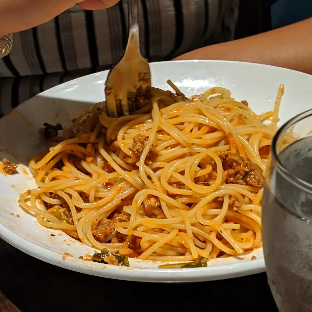 Spaghetti with Ground Beef