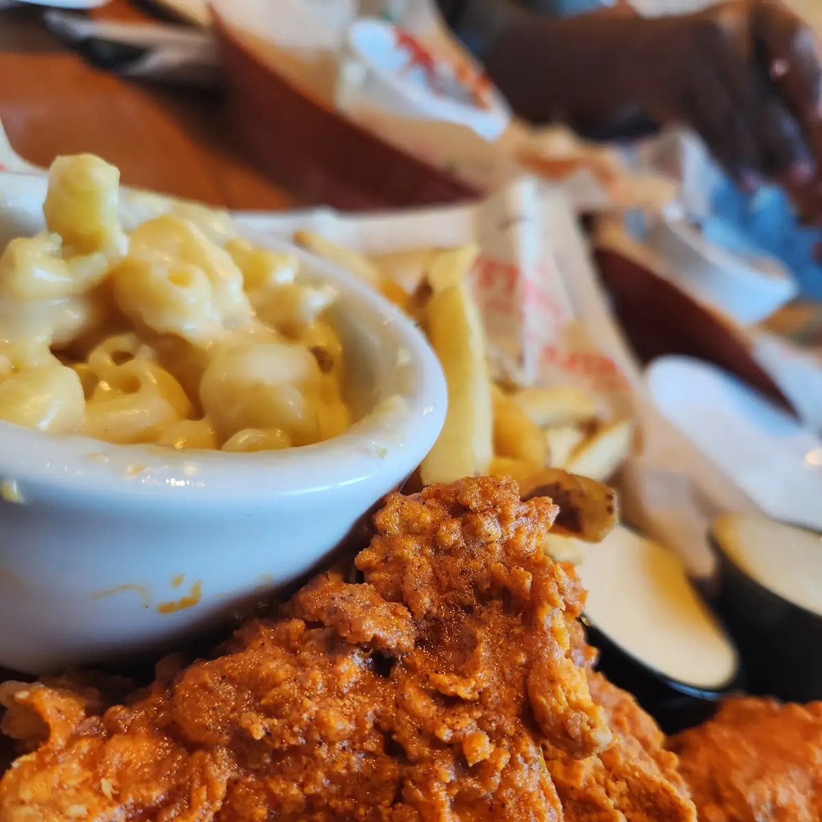 Chicken Tenders with Mac & Cheese