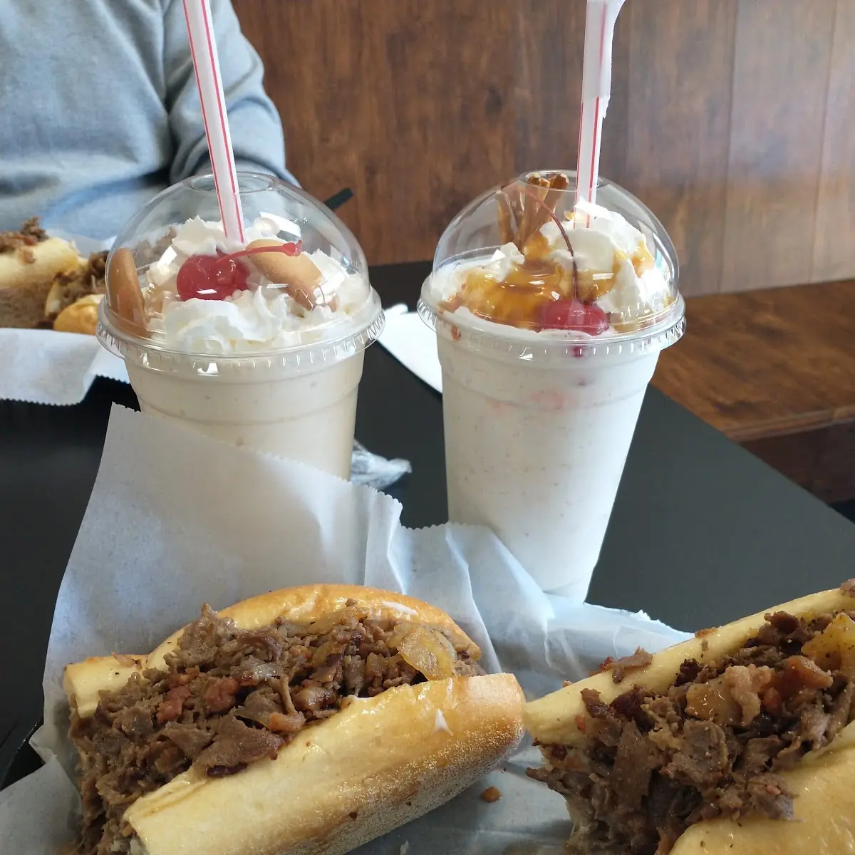 Philly Cheese Steak with Blue Cheese