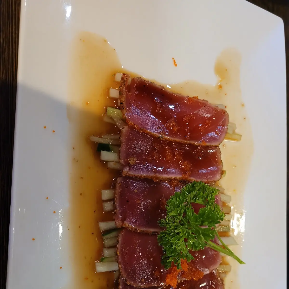 Pepper Tuna Sashimi