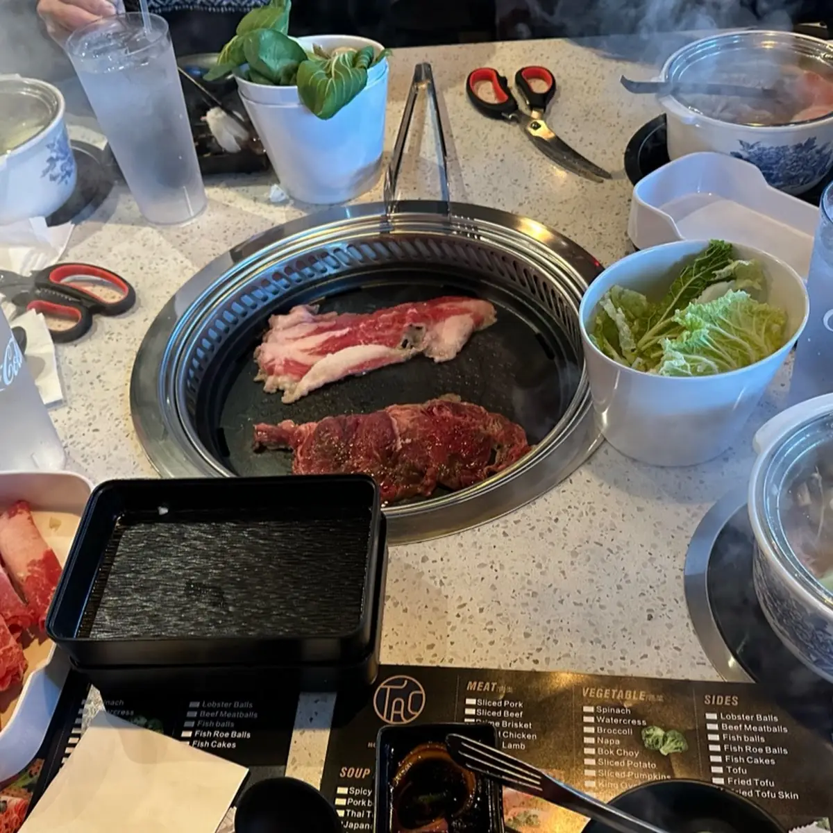 kbbq and Hot Pot