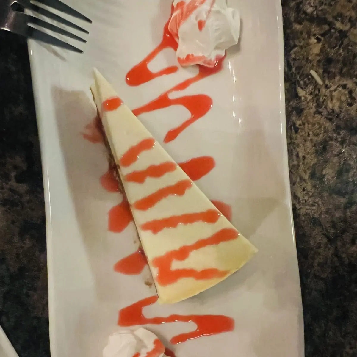 Complimentary Cheese Cake, Tabouli by Eddy's