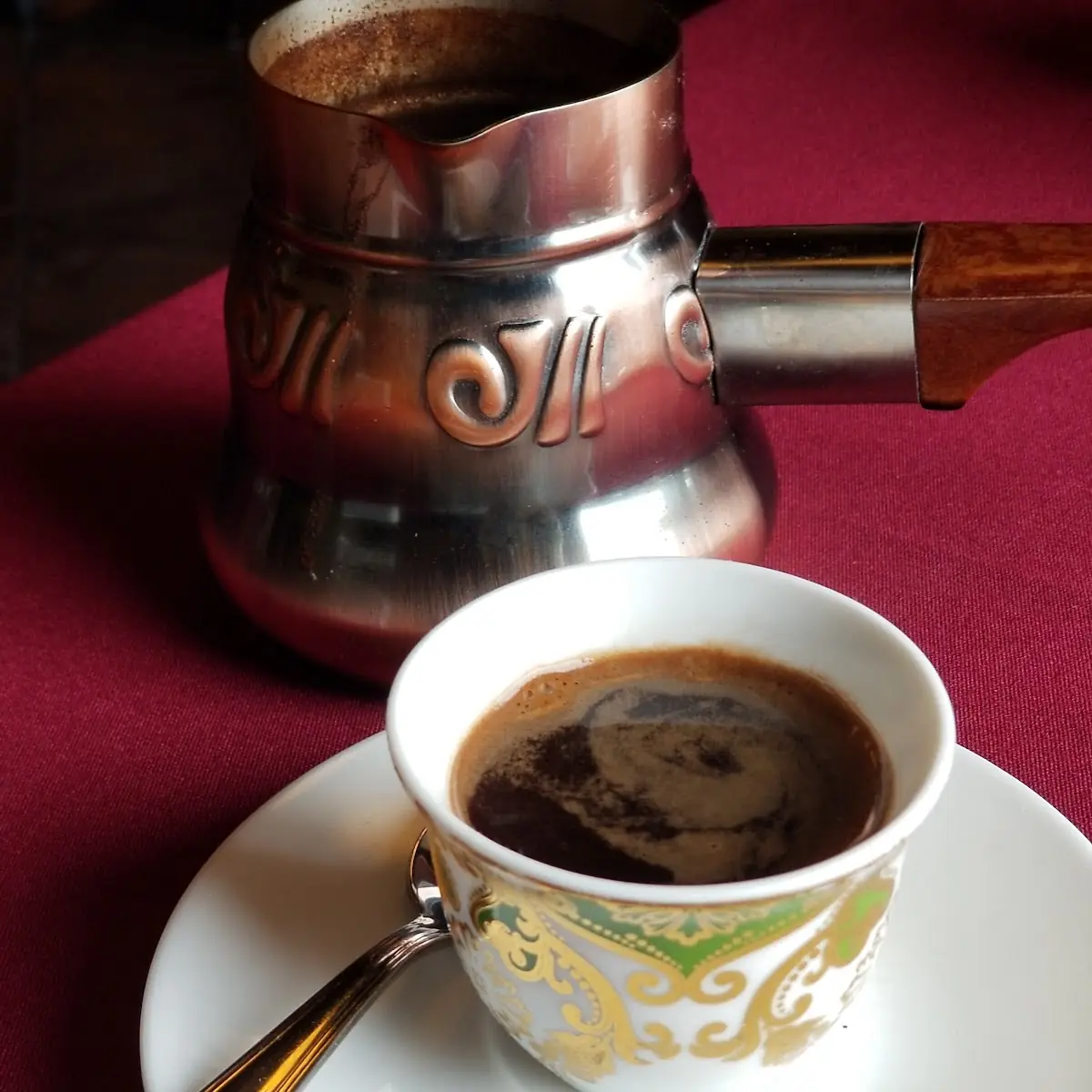 Espresso Turkish Coffee, Tabouli by Eddy's