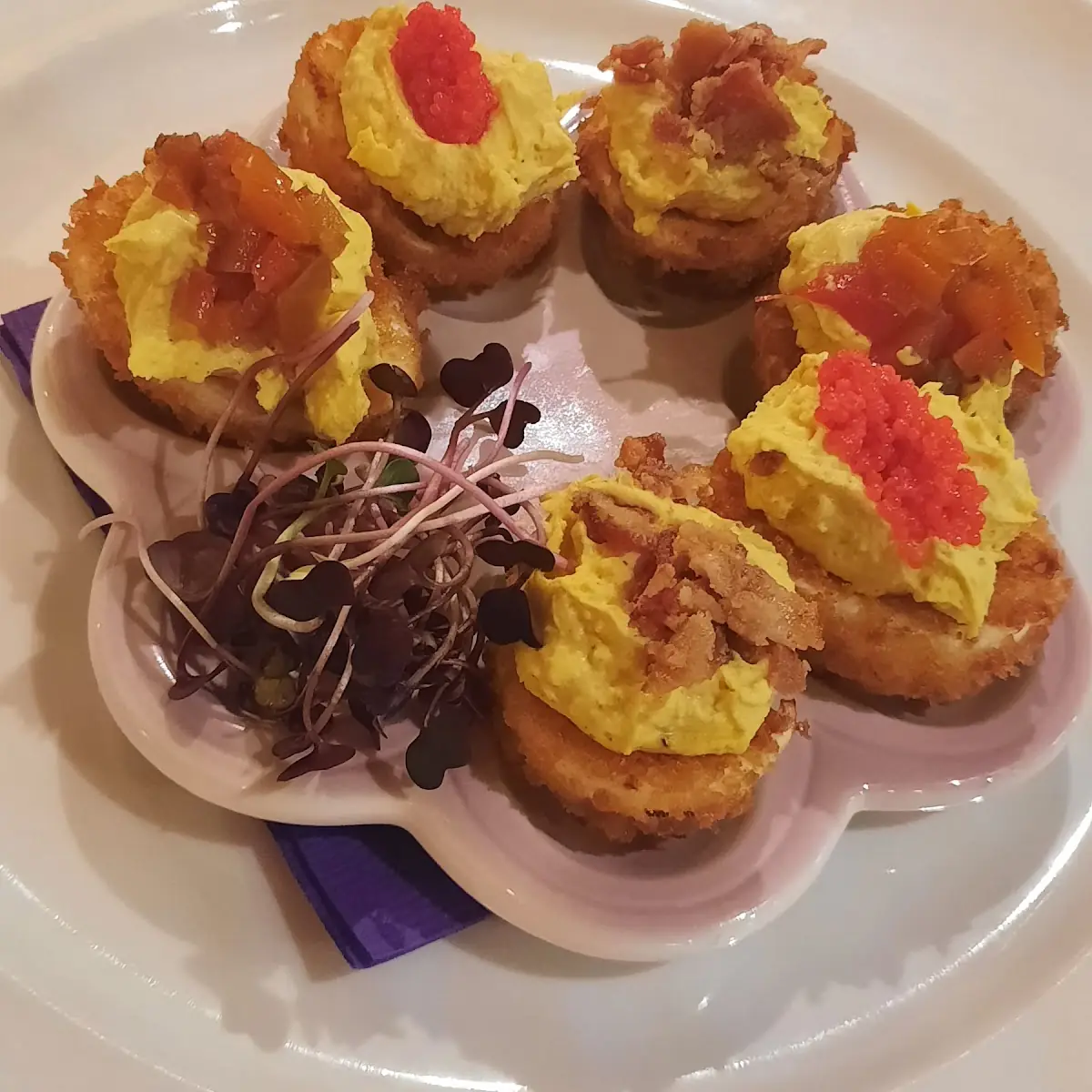 Deep Fried Deviled Eggs