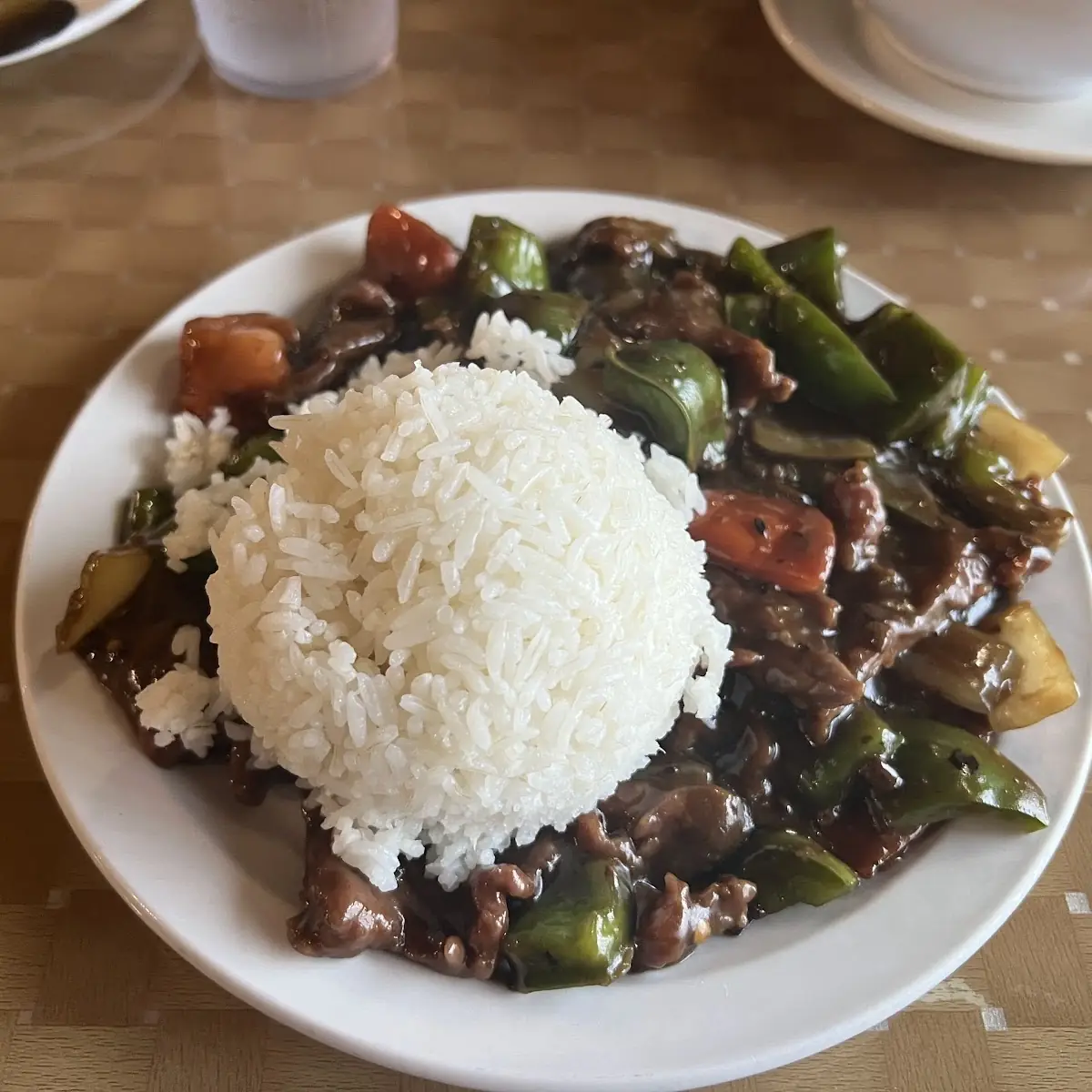 Pepper Steak with Tomato