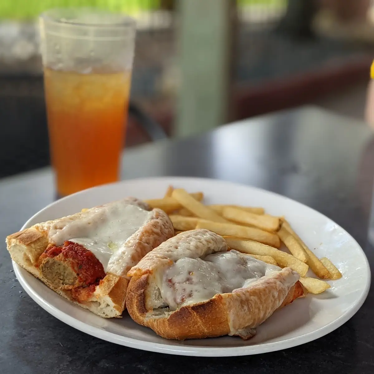 Meatball Parmigiana Sub