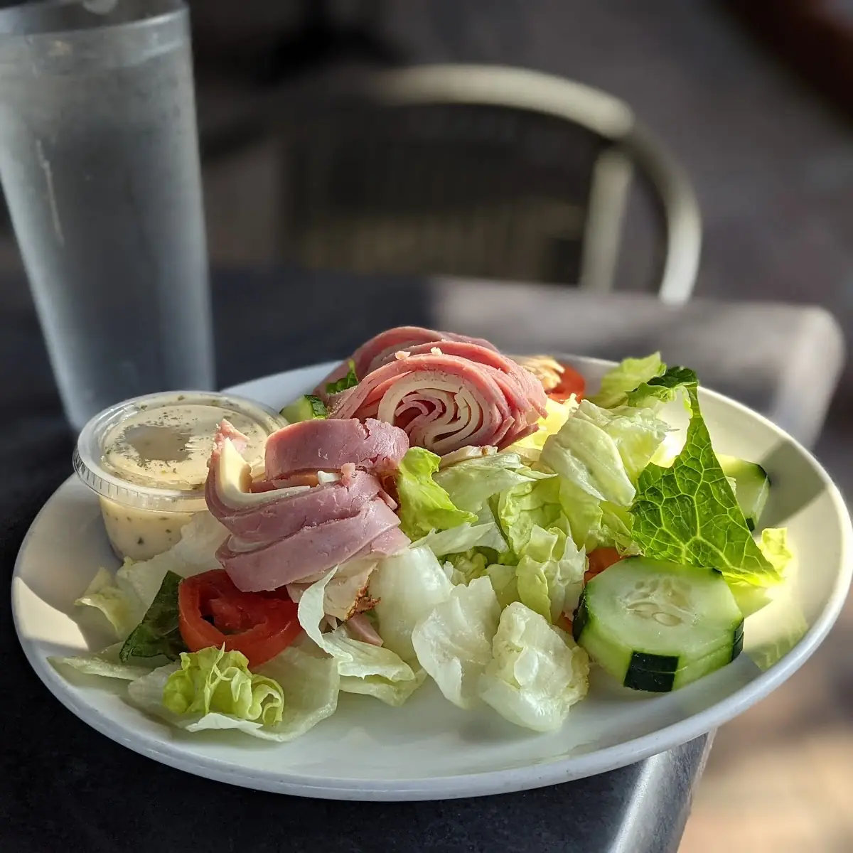 Small Chef Salad & Drink