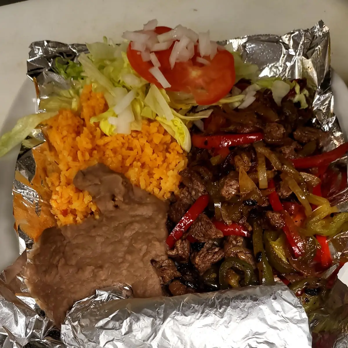 Steak a La Mexicana