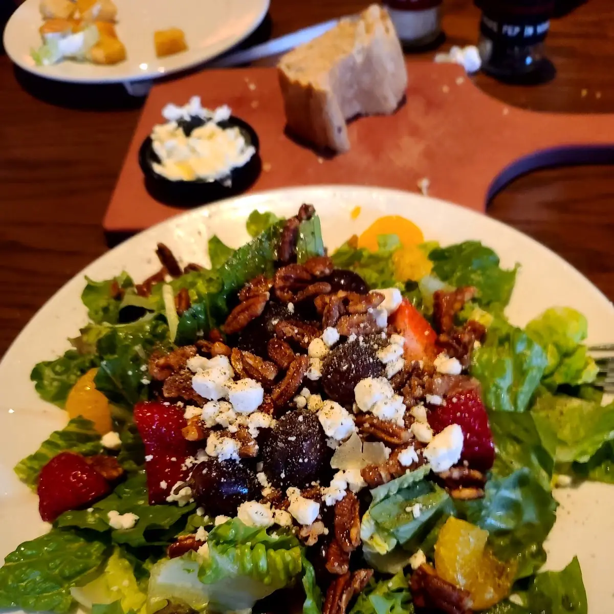 Grilled Chicken & Strawberry Salad