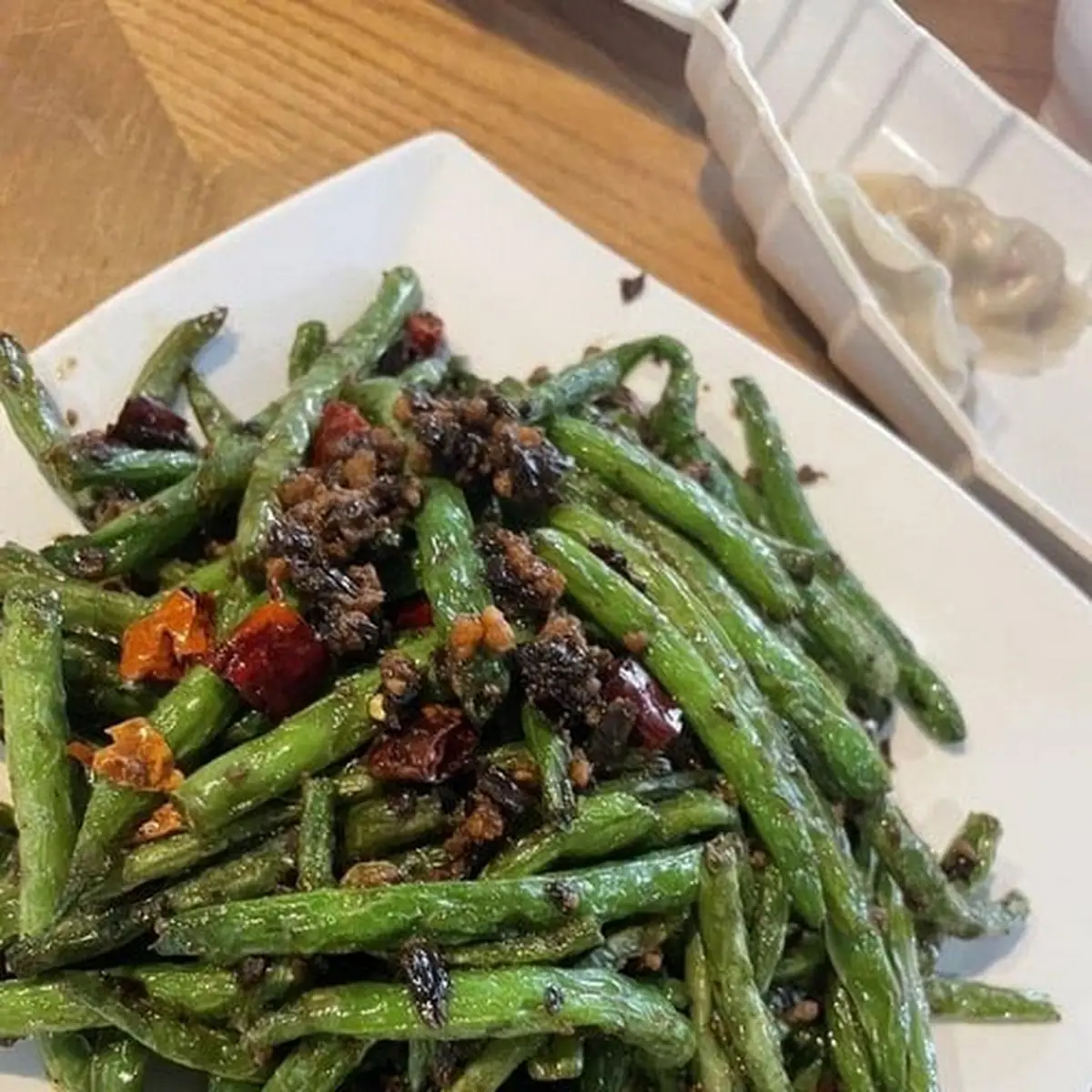 Dry Sautéed String Bean w Minced Pork