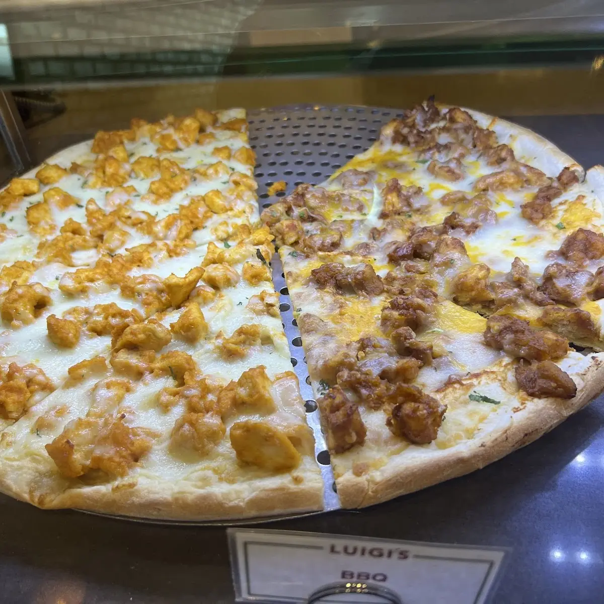 Chicken and Meat Pizza