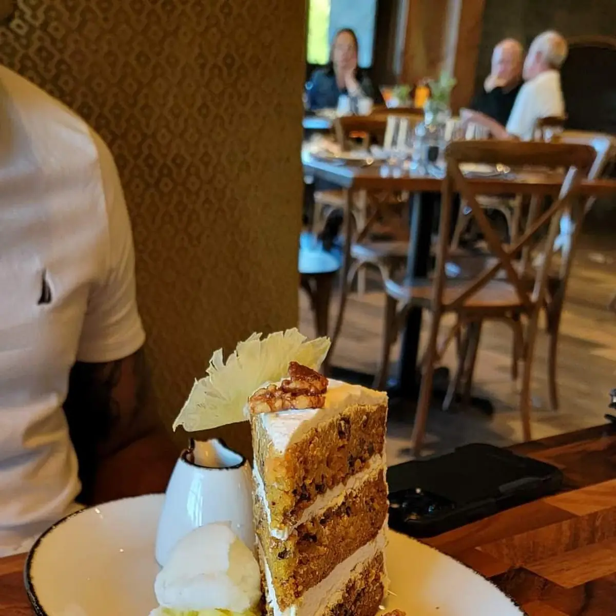 Carrot Cake Slice